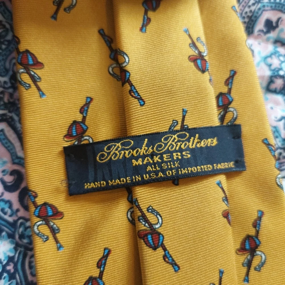 Brooks Brothers Logo‎ Silk Tie